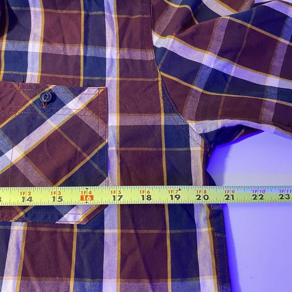 Levis - Men - Button Down Shirt - Plaid - Medium - - Picture 5 of 9